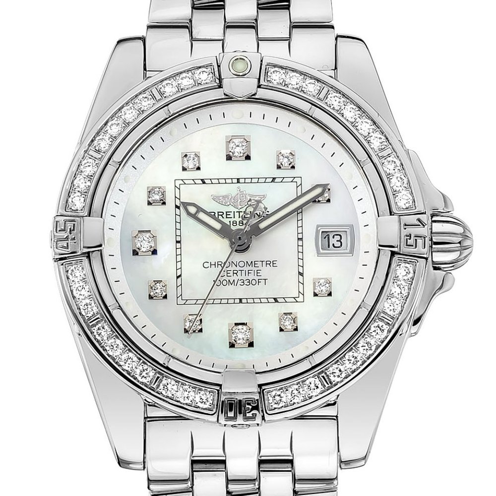 BREITLING COCKPIT Diamond Ladies Watch